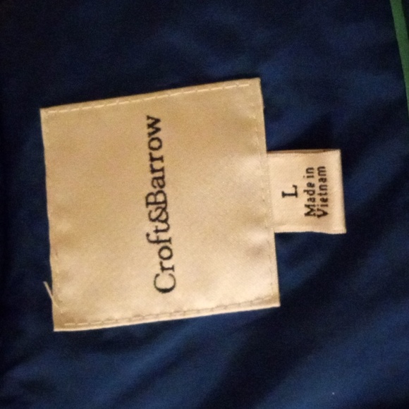 Croft&Barrow Women's SZ L Quilt Style Silver Embellished Fall ๐๐ Jacket - Picture 11 of 12